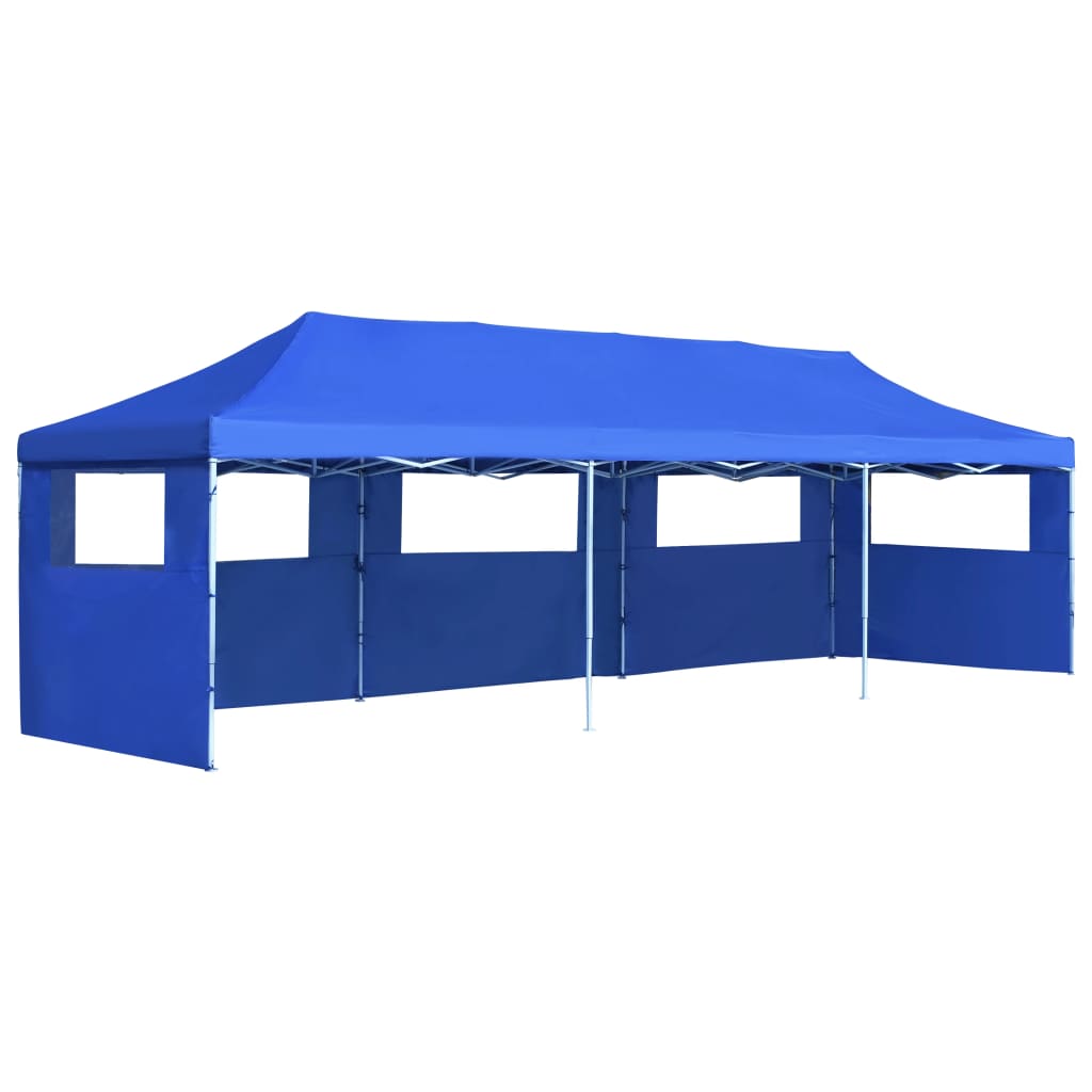 Vouwtent Pop-Up Met 5 Zijwanden 3X9 M