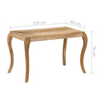 Eettafel Massief Mangohout