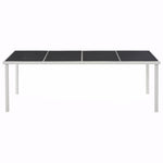 Tuintafel 220X90X74,5 Cm Staal
