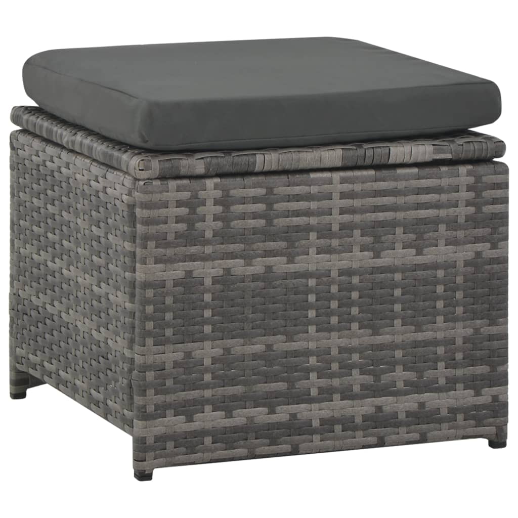 Loungeset Met Kussens -Delig Poly Rattan