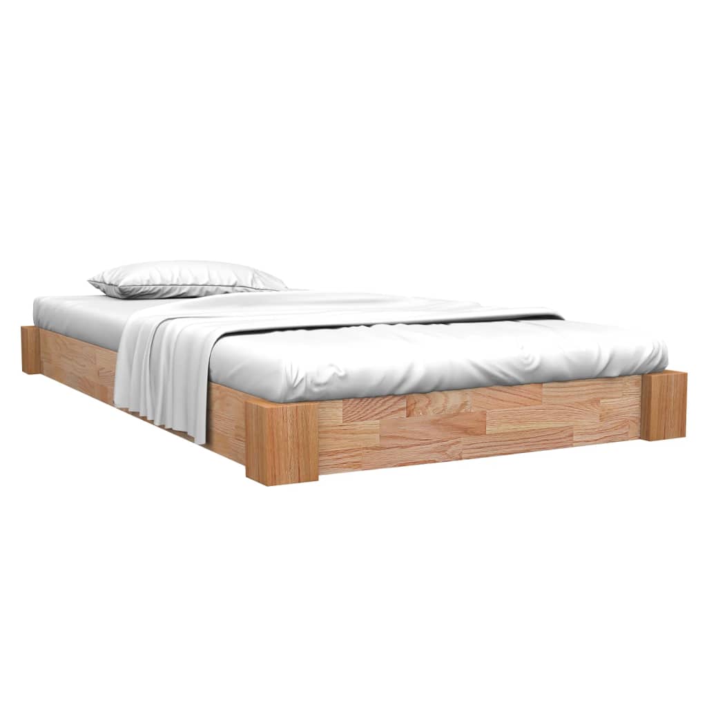 Bedframe Massief Eikenhout