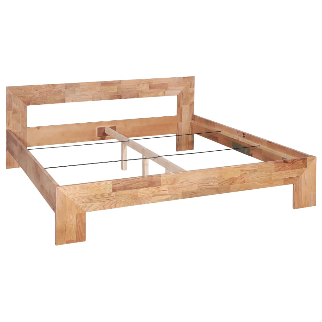 Bedframe Massief Eikenhout