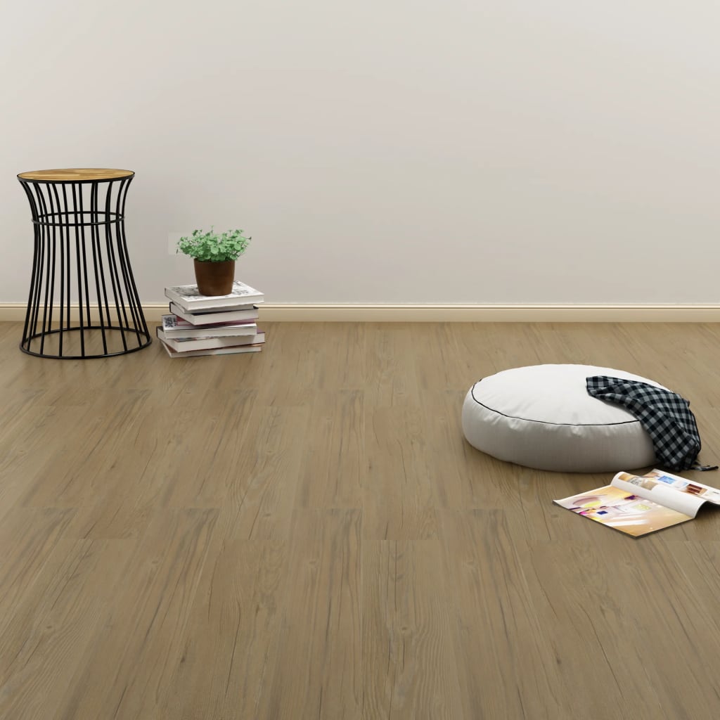 Vloerplanken Zelfklevend 4,46 M² 3 Mm Pvc Washed Eiken