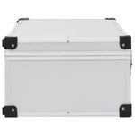 Cd-Koffer Voor 80 Cd's Aluminium Abs Kleurig