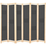 Kamerscherm Met 5 Panelen 200X170X4 Cm Stof