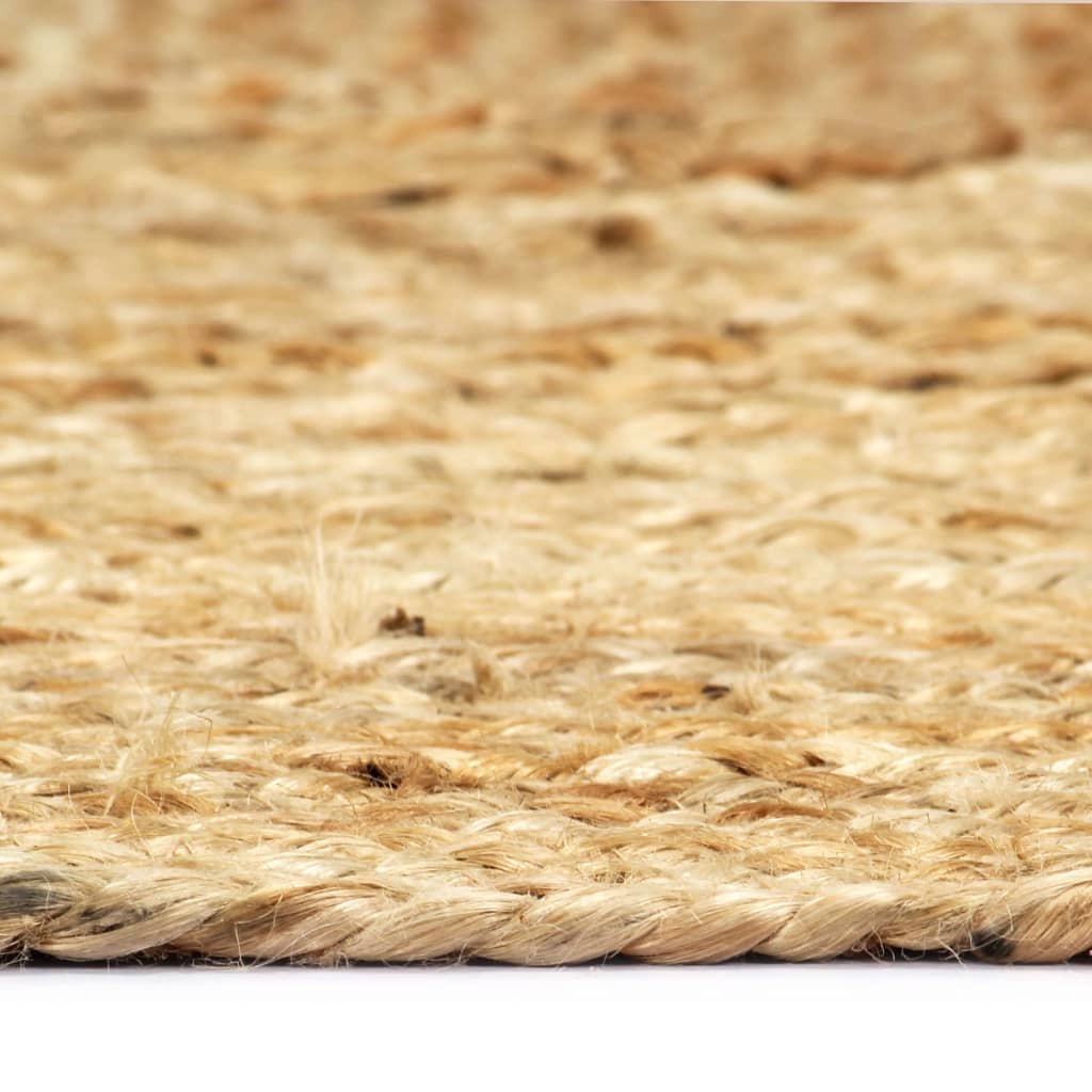 Vloerkleed Handgemaakt Jute Naturel