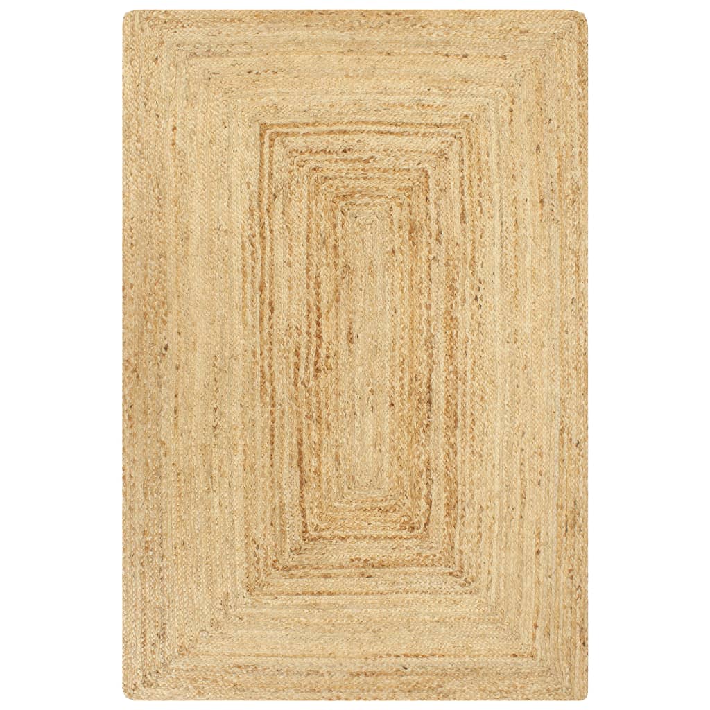 Vloerkleed Handgemaakt Jute Naturel