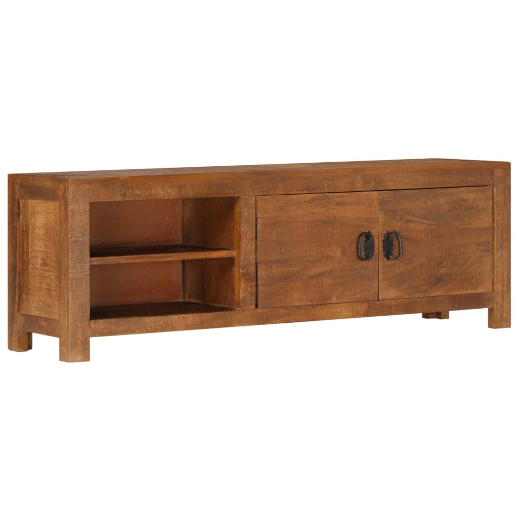 Tv-Meubel 120X30X40 Cm Massief Mangohout