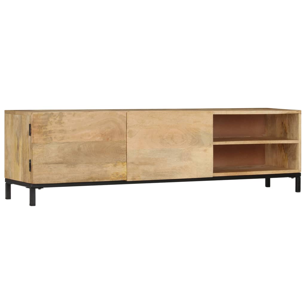 Tv-Meubel 145X30X41 Cm Massief Mangohout