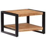 Salontafel 60X60X40 Cm Massief Acaciahout