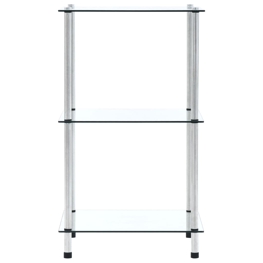 Kastje 3-Laags 40X40X Gehard Glas Transparant