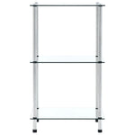 Kastje 3-Laags 40X40X Gehard Glas Transparant