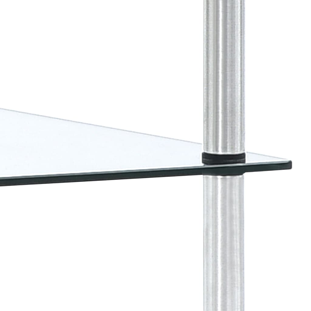 Kastje 3-Laags 40X40X Gehard Glas Transparant