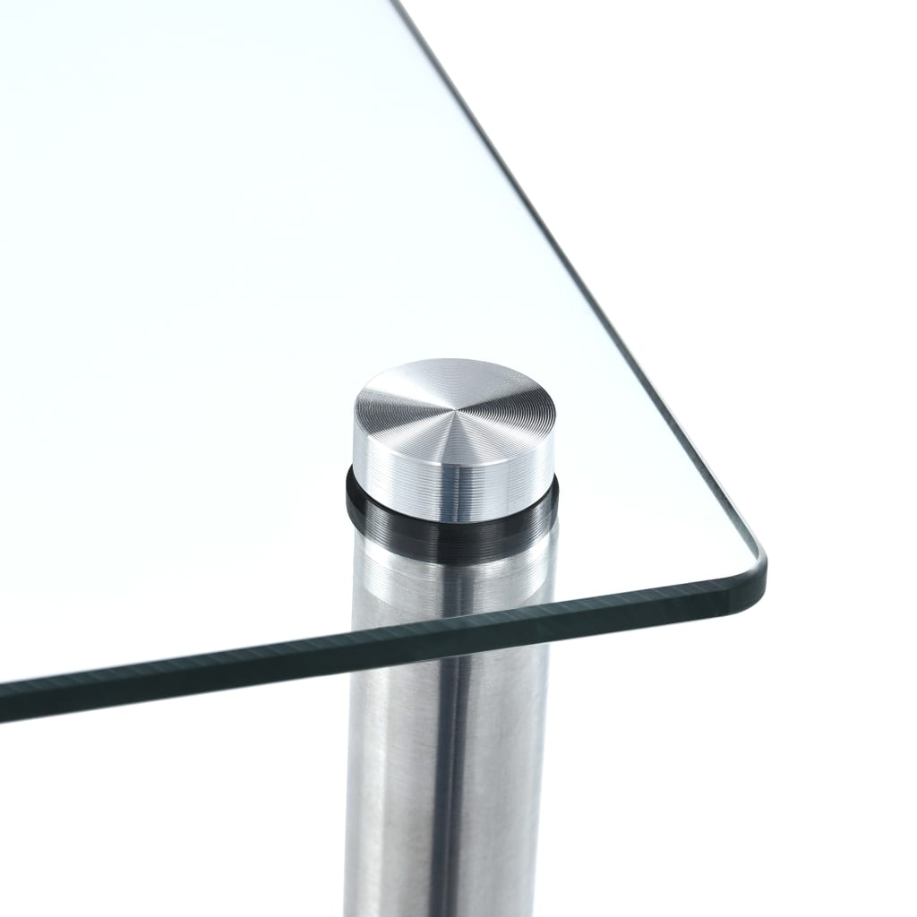 Kastje 3-Laags 40X40X Gehard Glas Transparant