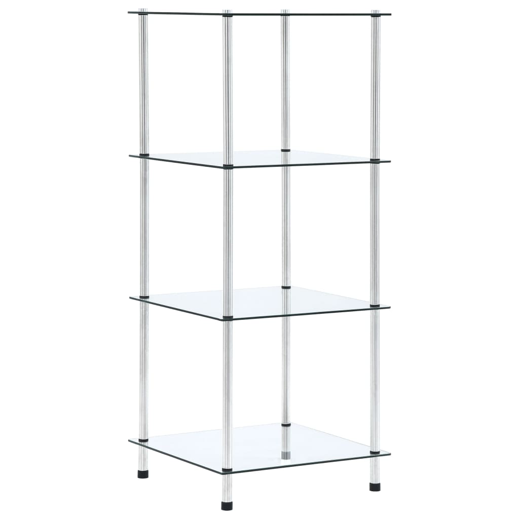 Kastje 3-Laags 40X40X Gehard Glas Transparant