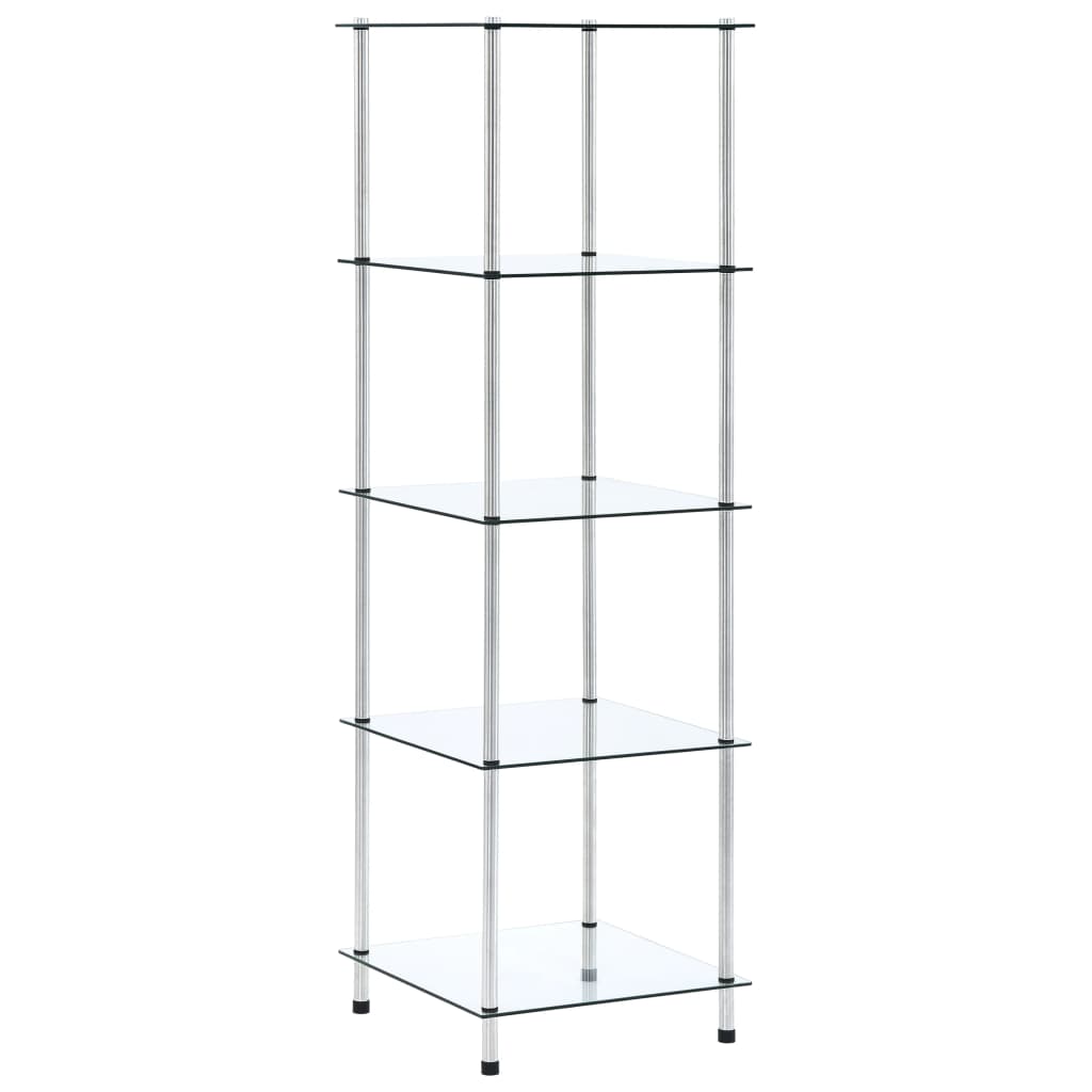 Kastje 3-Laags 40X40X Gehard Glas Transparant