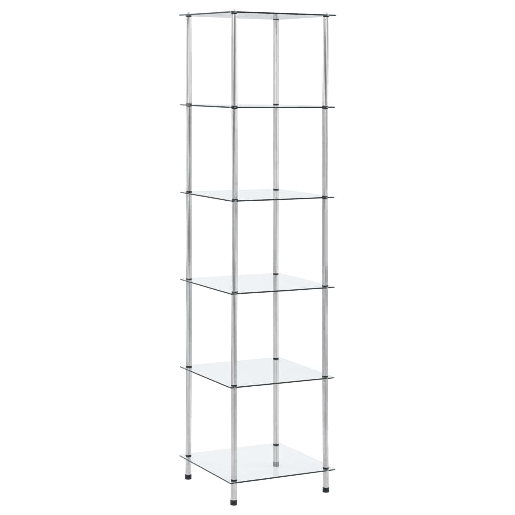 Kastje 3-Laags 40X40X Gehard Glas Transparant