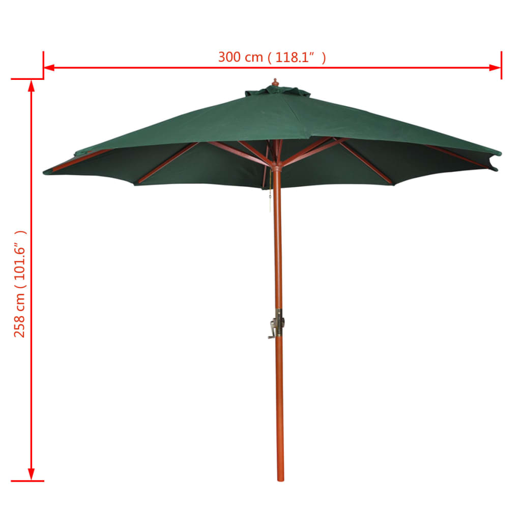 Parasol 258 Cm