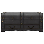 Dekenkist Groot Hout Zwart