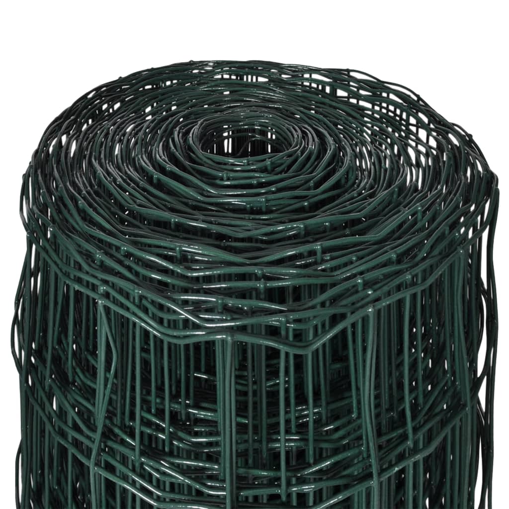 Euro Hek 10X0,8 M Staal Groen