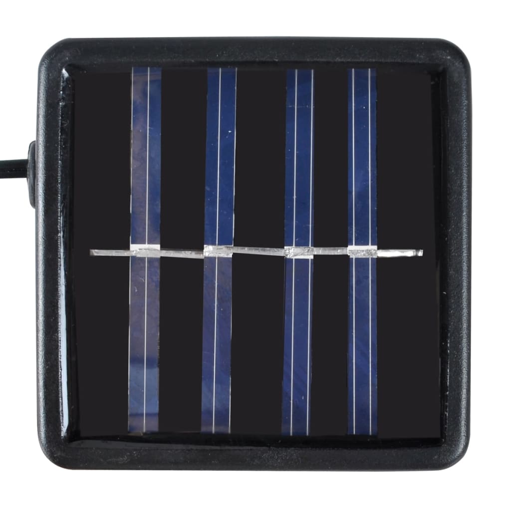 Ronde Kunstbuxus 35 Cm Met Solar Led-Verlichting (2 Stuks)