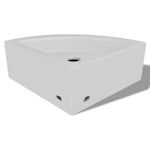 Wastafel Met Overloop 45X32X12,5 Cm