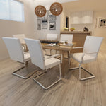 Eetkamerstoelen Luchtleer