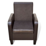 Fauteuil Kunstleer