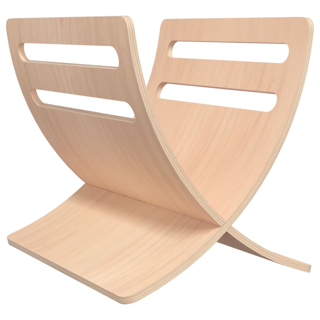 Tijdschriftenrek Vloermodel Hout Naturel