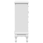 Kast Met 5 Lades En 2 Planken Wit