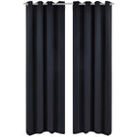 Gordijnen Met Metalen Ringen 2 Stuks ()