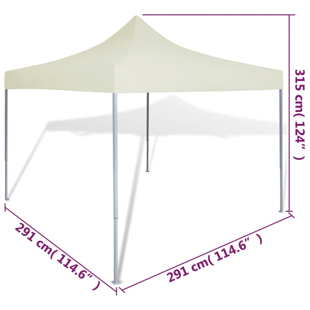 Partytent Inklapbaar 3X3 M