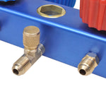 Manometer 2-Richtingen Set In Opbergkoffer Antraciet