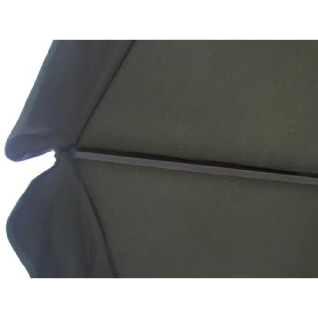 Parasol Met Draagbare Voet Aluminium ()