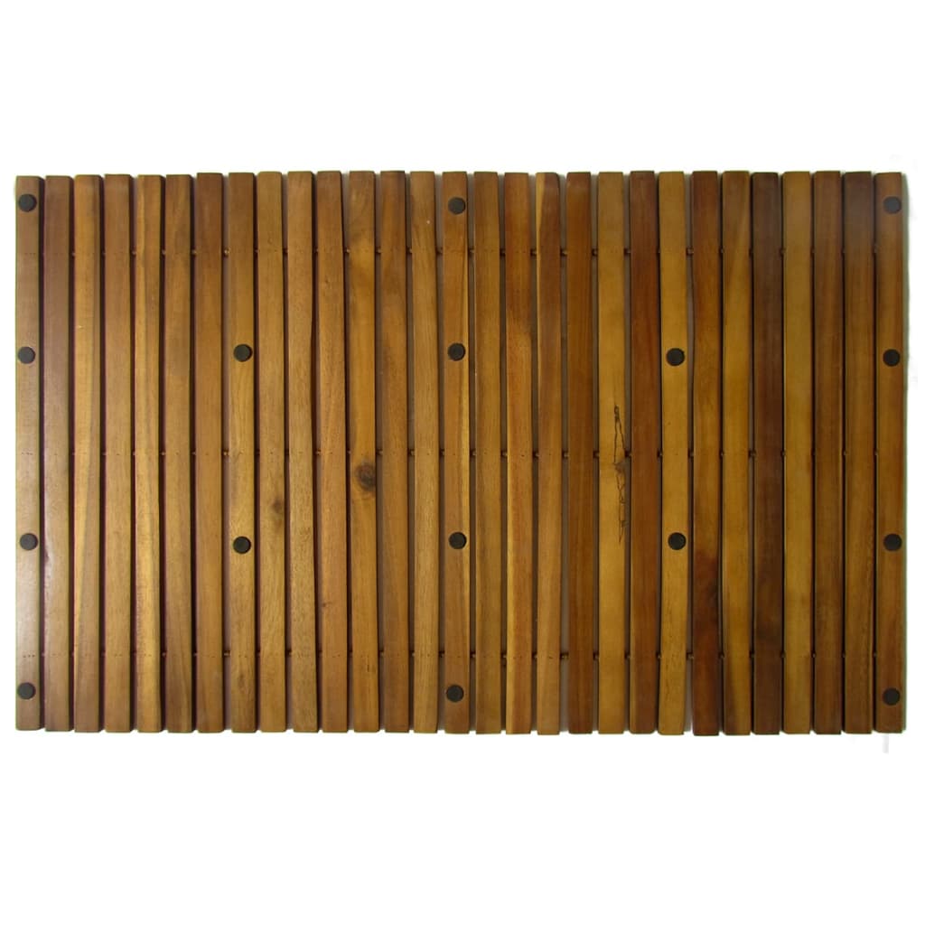 Badmat Acaciahout 2 Stuks