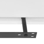 Wandplanken Mdf Zwevend Voor Boeken/Dvd 2 St Wit