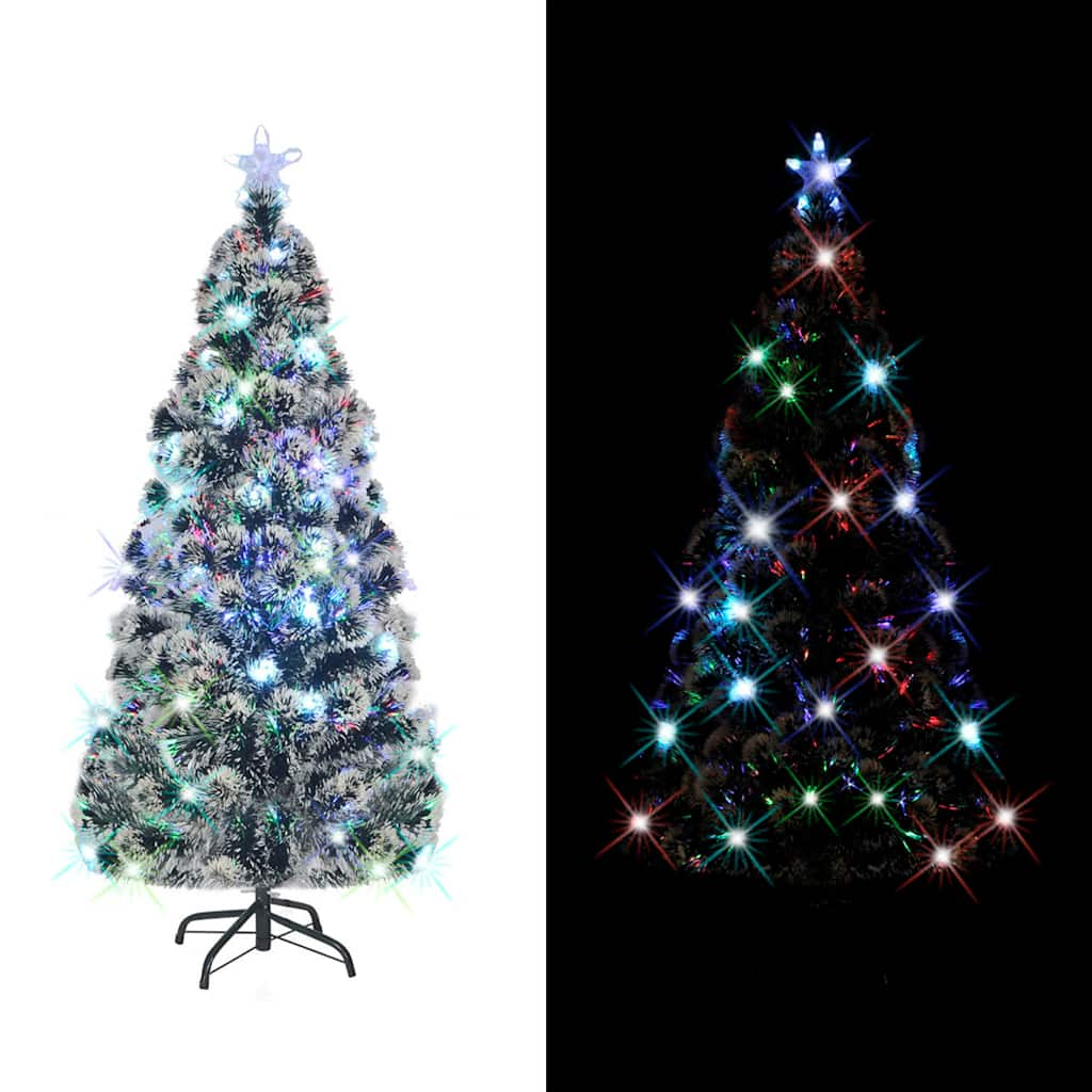 Kerstboom Met Led En Standaard 150 Cm Glasvezel