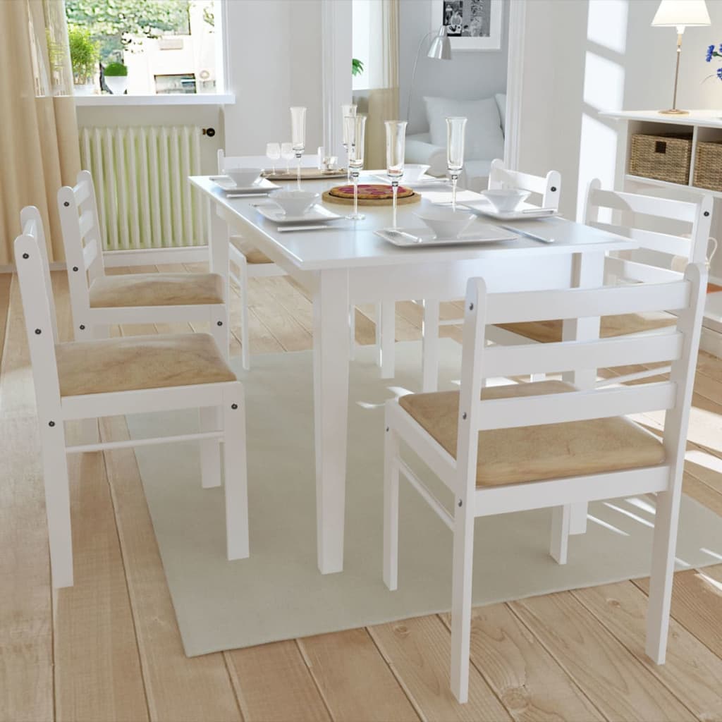 Eetkamerstoelen Massief Rubberwood En Fluweel