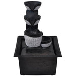 Binnenfontein Met Led-Verlichting Polyresin