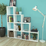 Boekenkast/Presentatiemeubel Trapvormig 142 Cm