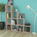 Boekenkast/Presentatiemeubel Trapvormig 142 Cm