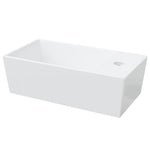 Wasbak 48X25X15 Cm Keramiek Wit