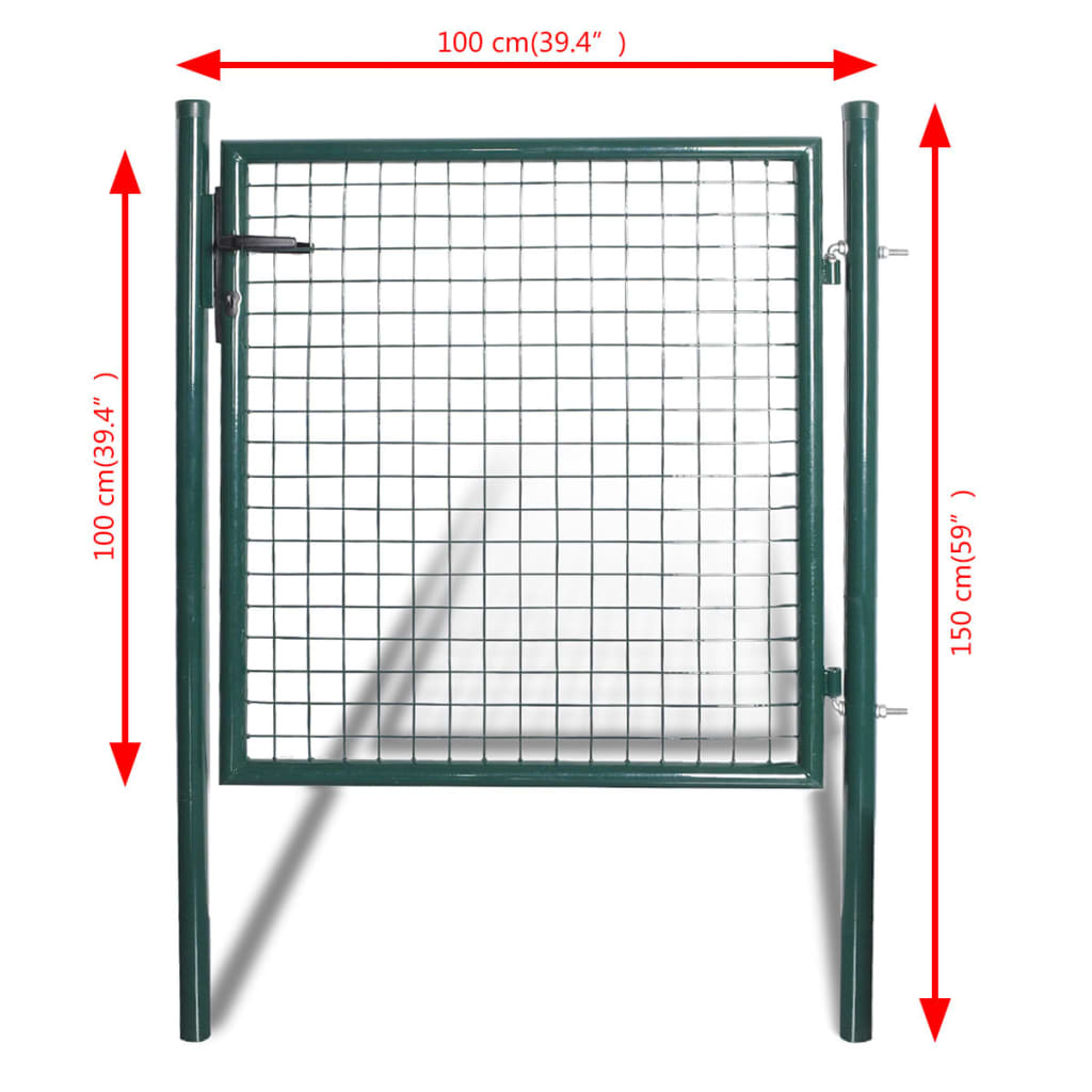 Poort Gepoedercoat Staal