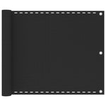 Balkonscherm Hdpe Kleurig Antraciet