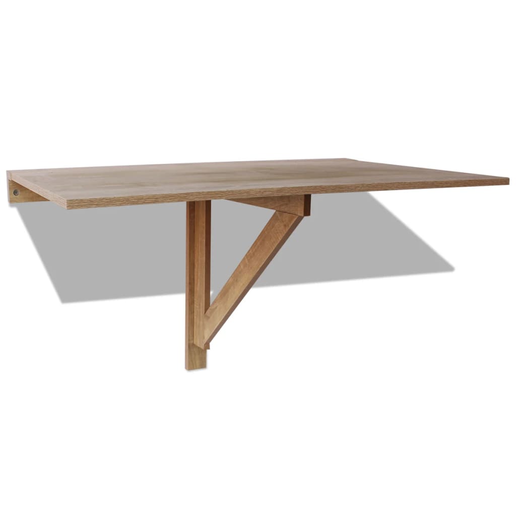 Wandtafel Inklapbaar 100X60 Cm Eikenkleurig