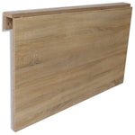 Wandtafel Inklapbaar 100X60 Cm Eikenkleurig