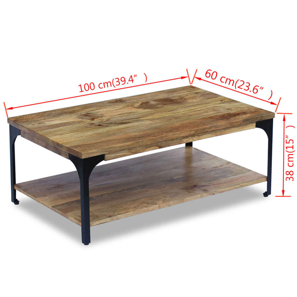 Salontafel Mangohout