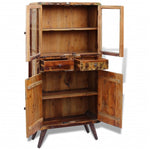 Kast 90X40X190 Cm Massief Gerecycled Hout