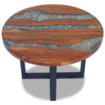 Salontafel Massief Teakhout Hars 60 Cm