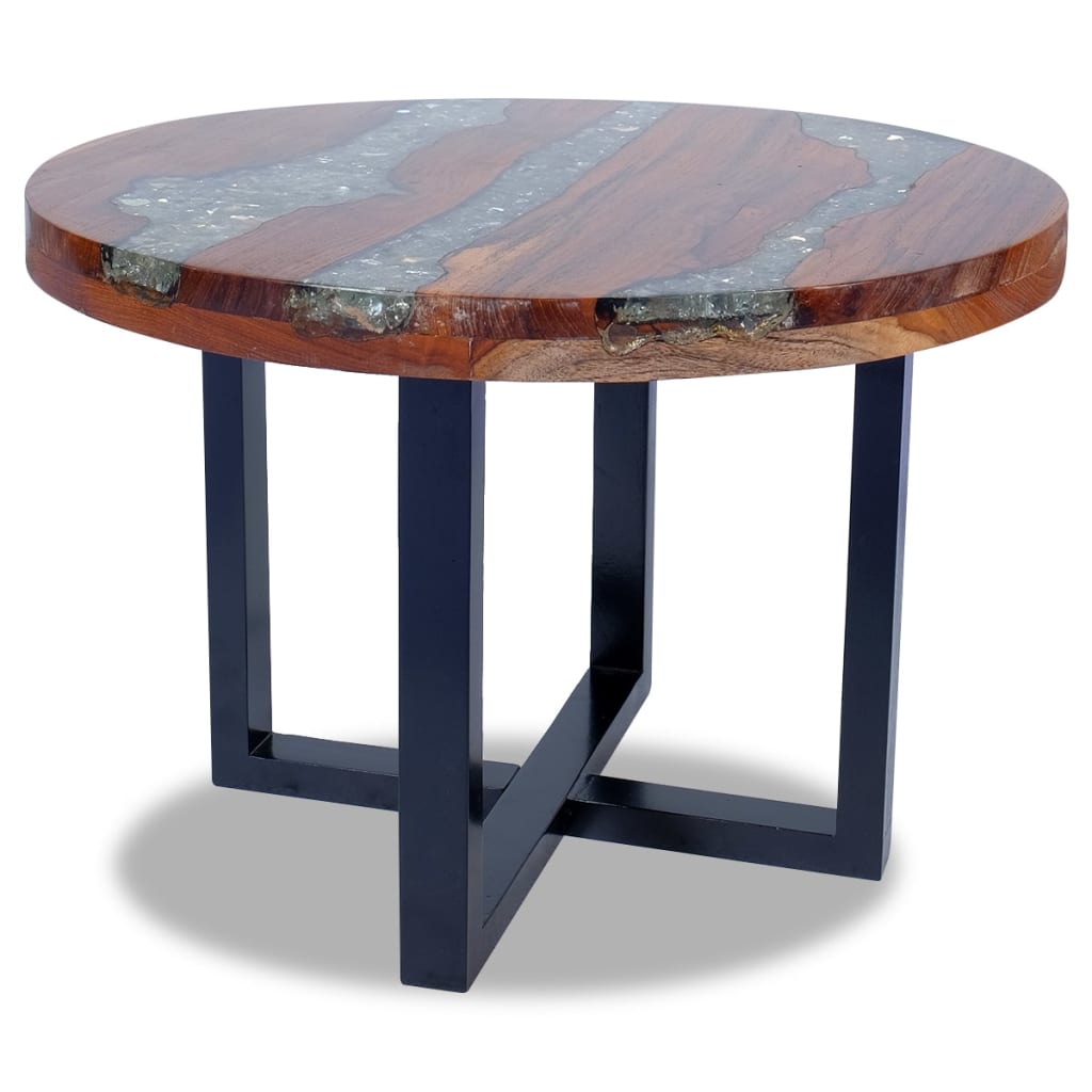 Salontafel Massief Teakhout Hars 60 Cm